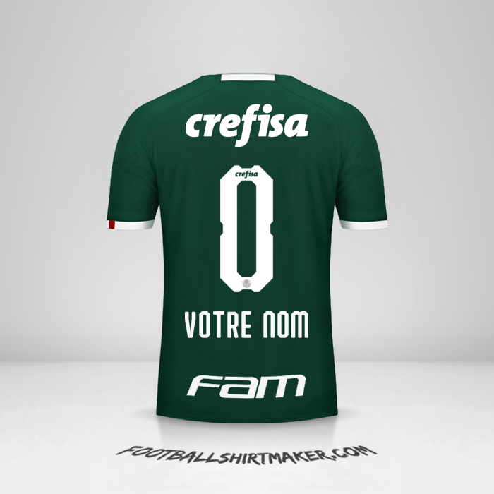 Maillot Palmeiras 2019 -  votre nom - 0