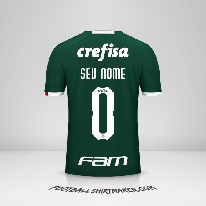 Camisa Palmeiras Libertadores 2019 -  seu nome - 0