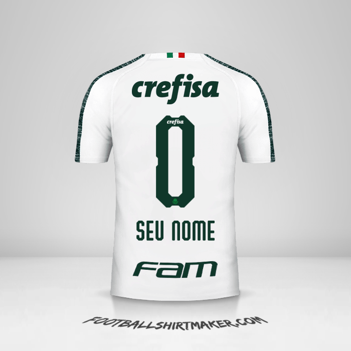 Camisa Palmeiras 2019 II -  seu nome - 0
