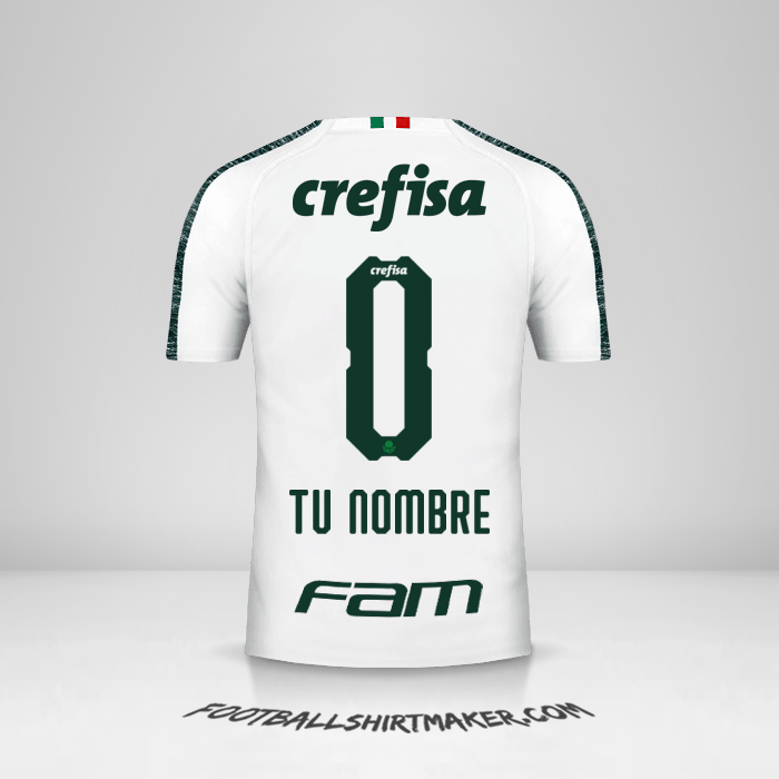 Camiseta Palmeiras 2019 II -  tu nombre - 0