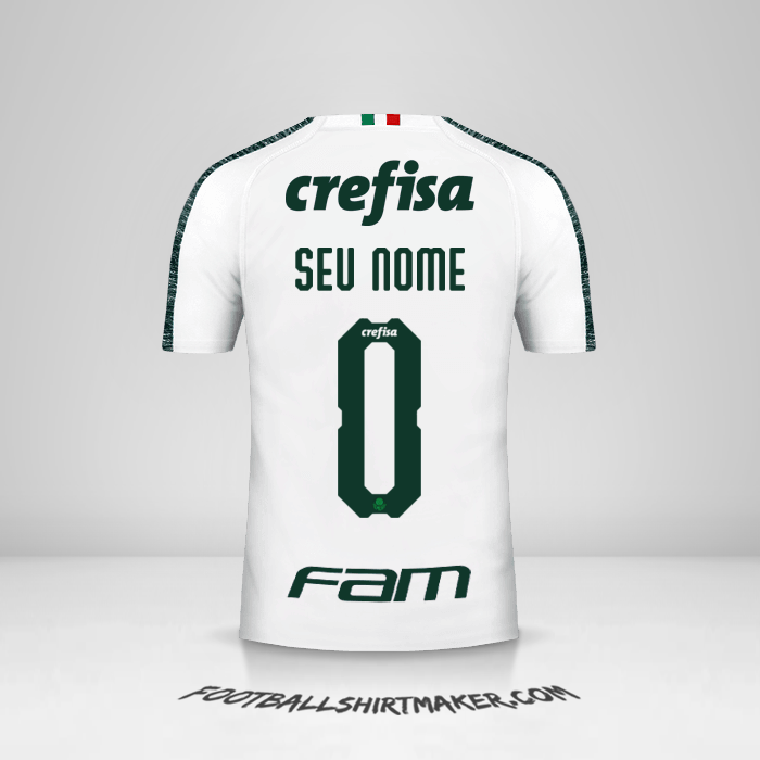 Camisa Palmeiras Libertadores 2019 II -  seu nome - 0
