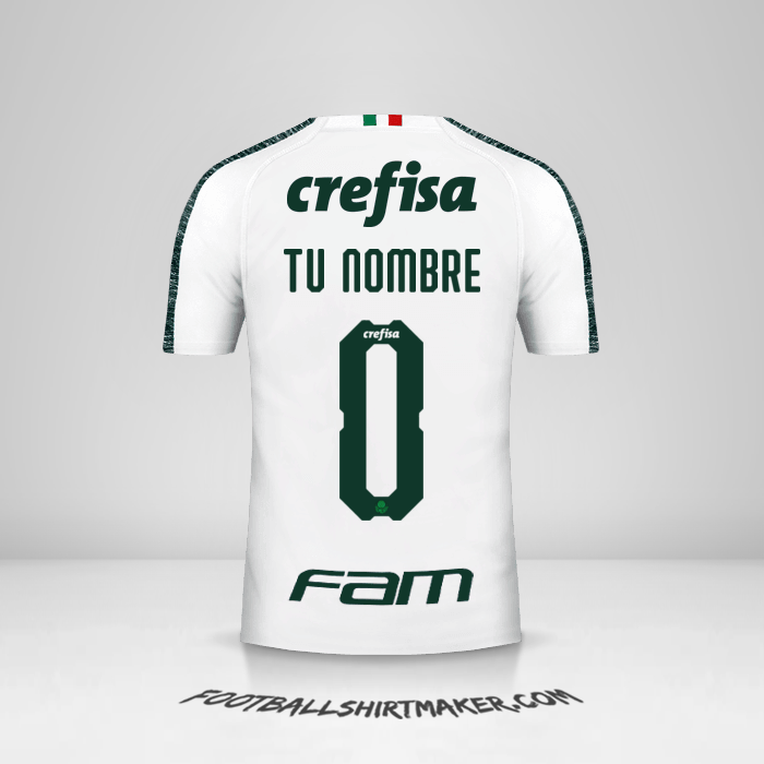 Camiseta Palmeiras Libertadores 2019 II -  tu nombre - 0