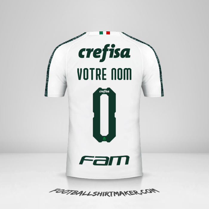 Maillot Palmeiras Libertadores 2019 II -  votre nom - 0