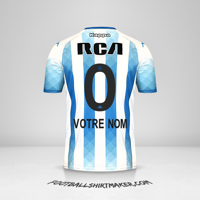 Maillot Racing Club 2019 -  votre nom - 0