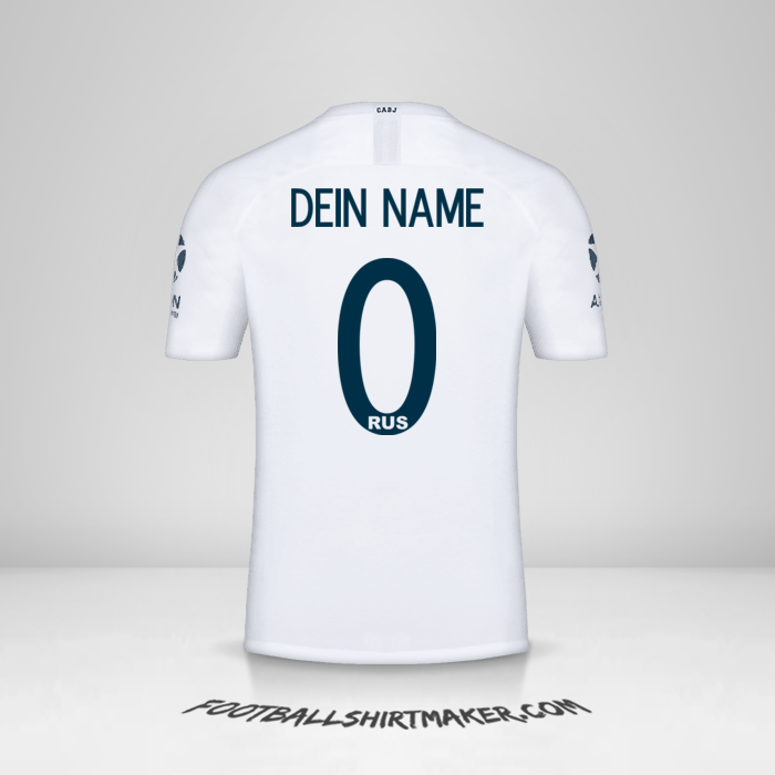 Trikot Boca Juniors Libertadores 2019 II -  dein name - 0