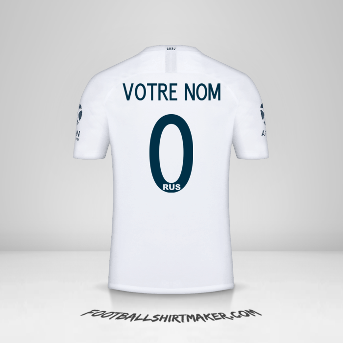 Maillot Boca Juniors Libertadores 2019 II -  votre nom - 0