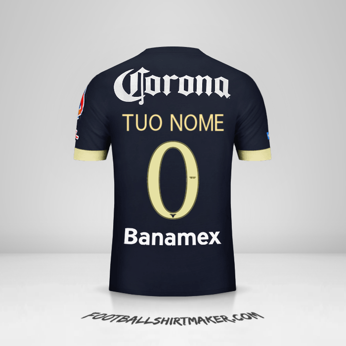 Maglia Club America 2014/15 II -  tuo nome - 0