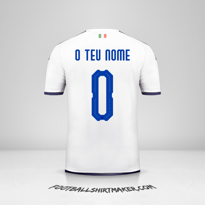 Camisola Itália 2018 II -  o teu nome - 0