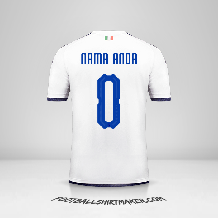 Jersey Italia 2018 II -  nama anda - 0