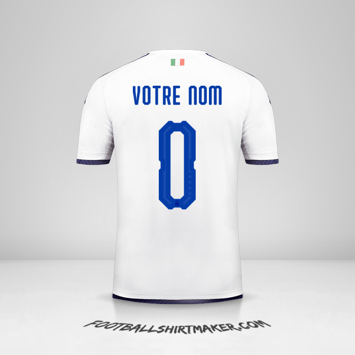 Maillot Italie 2018 II -  votre nom - 0