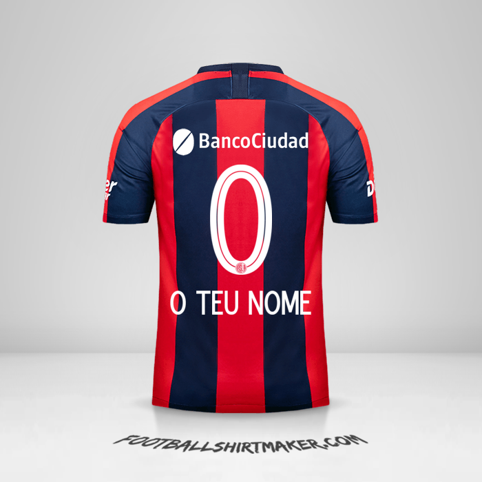 Camisola San Lorenzo 2019 -  o teu nome - 0