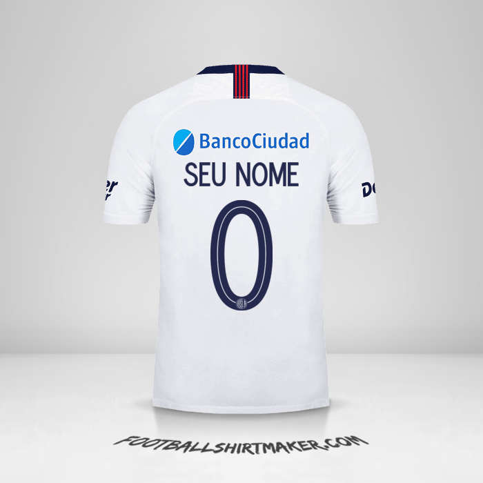Camisa San Lorenzo Libertadores 2019 II -  seu nome - 0