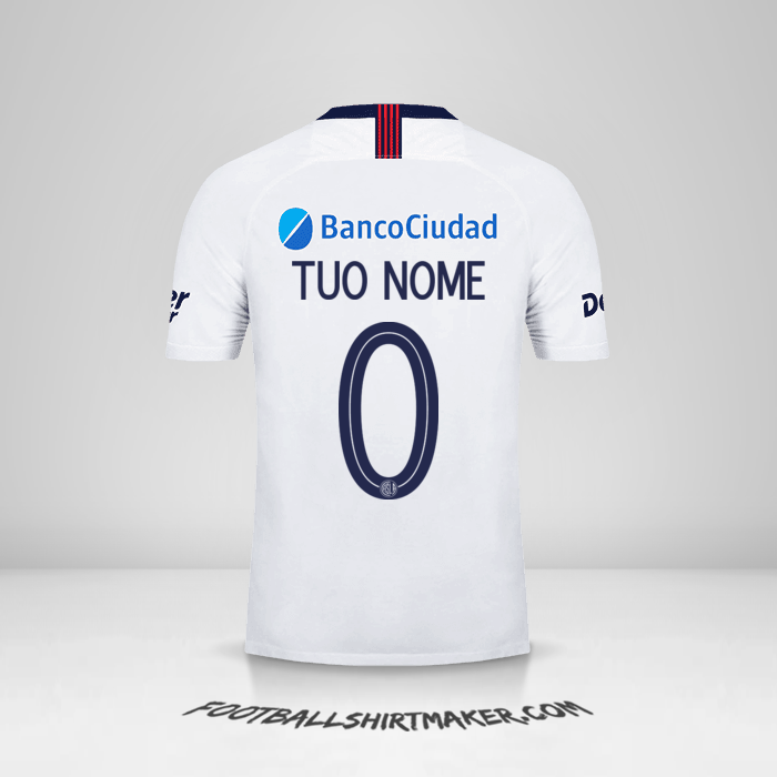 Maglia San Lorenzo Libertadores 2019 II -  tuo nome - 0