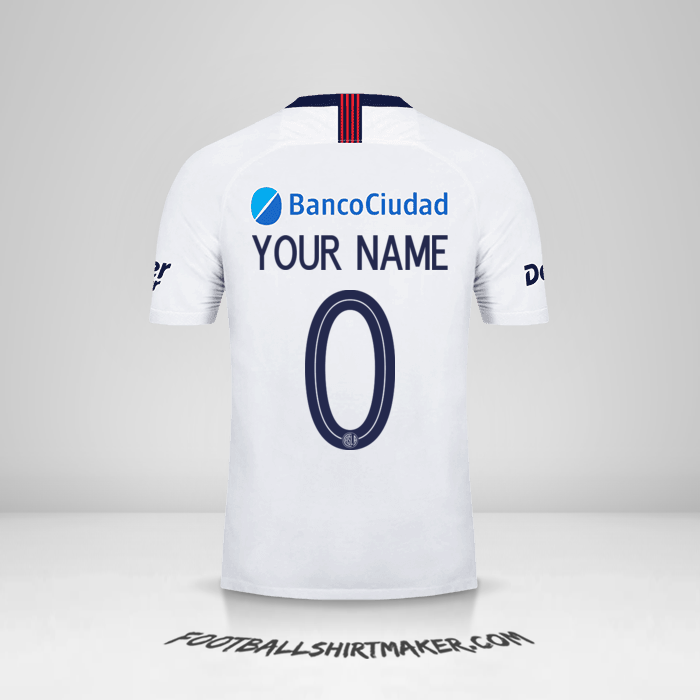 Jersey San Lorenzo Libertadores 2019 II -  your name - 0