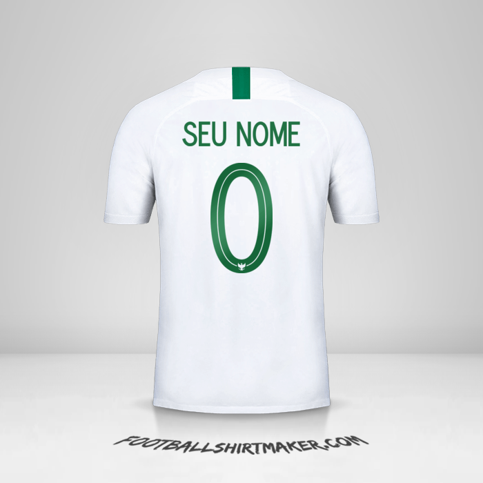 Camisa Indonésia 2018 II -  seu nome - 0