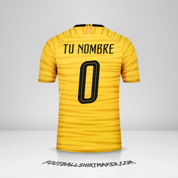 Camiseta Malasia 2018 -  tu nombre - 0