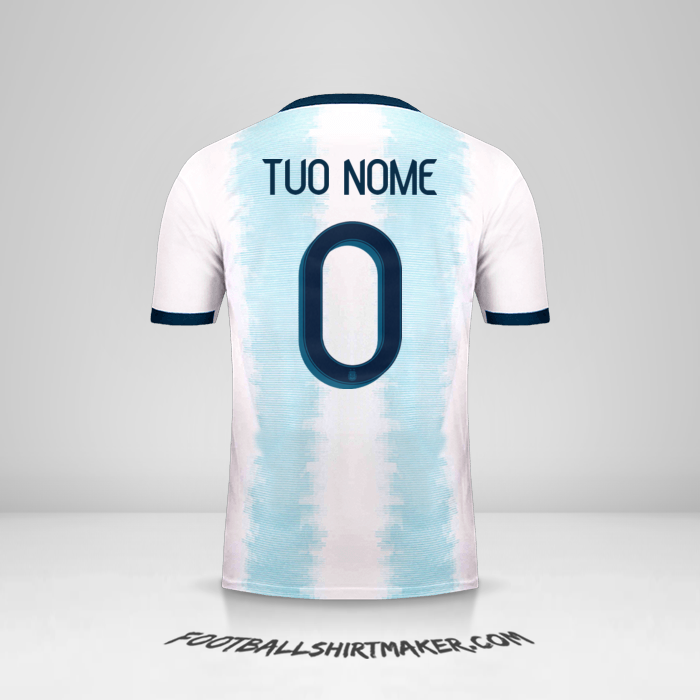 Maglia Argentina 2019/20 -  tuo nome - 0