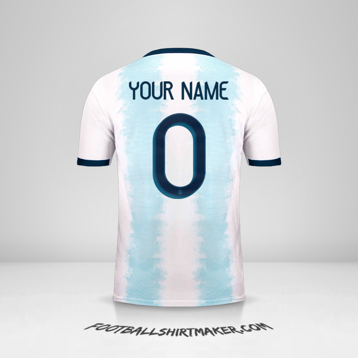 Shirt Argentina 2019/20 -  your name - 0