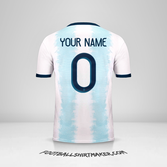 Shirt Argentina 2019/20 -  your name - 0