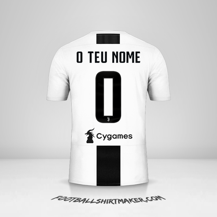 Camisola Juventus FC 2018/19 -  o teu nome - 0