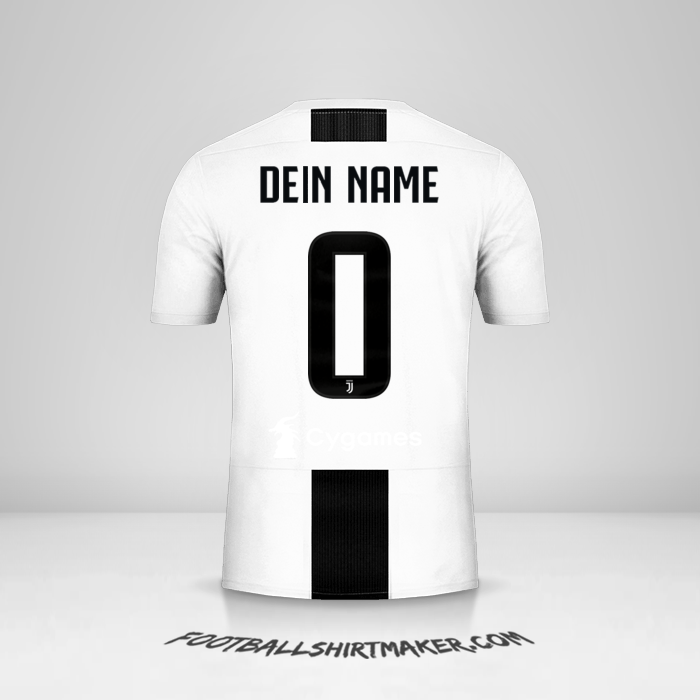 Trikot Juventus FC 2018/19 Cup -  dein name - 0