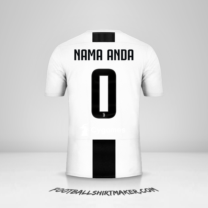 Jersey Juventus FC Cup 2018/19 -  nama anda - 0