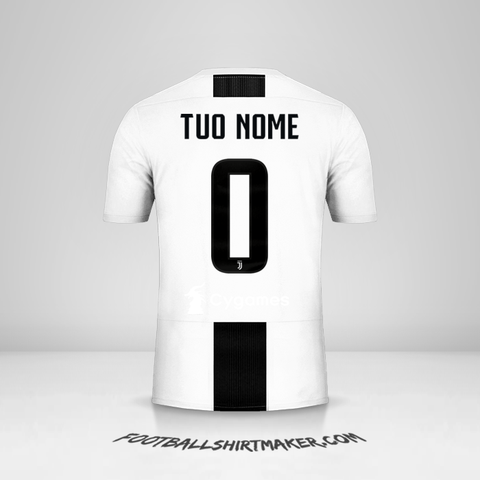 Maglia Juventus FC 2018/19 Cup -  tuo nome - 0