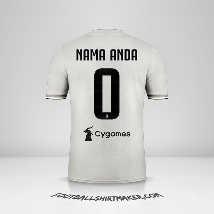 Jersey Juventus FC 2018/19 II -  nama anda - 0