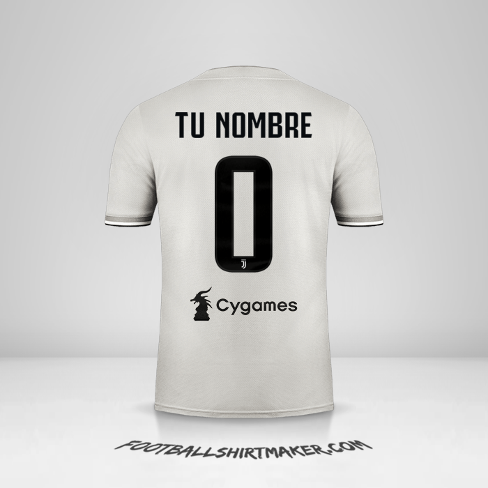 Camiseta Juventus FC 2018/19 II -  tu nombre - 0