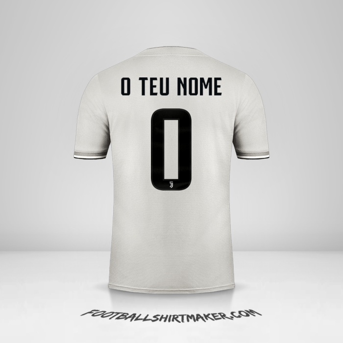Camisola Juventus FC Cup 2018/19 II -  o teu nome - 0