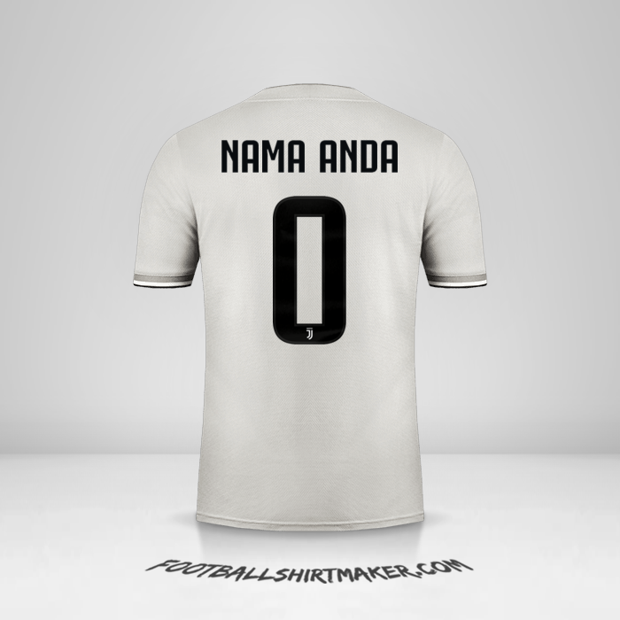 Jersey Juventus FC 2018/19 II Cup -  nama anda - 0