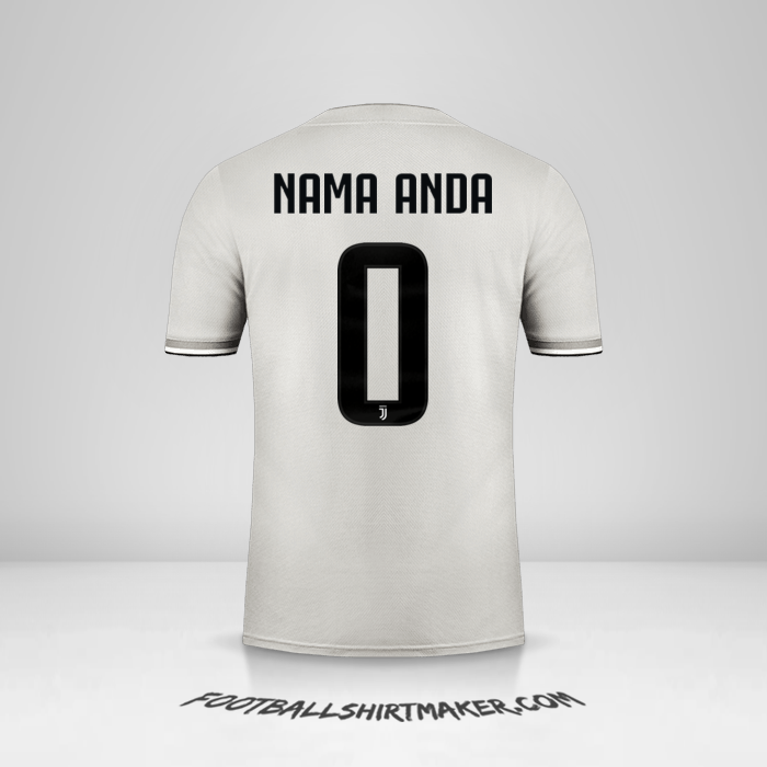 Jersey Juventus FC Cup 2018/19 II -  nama anda - 0