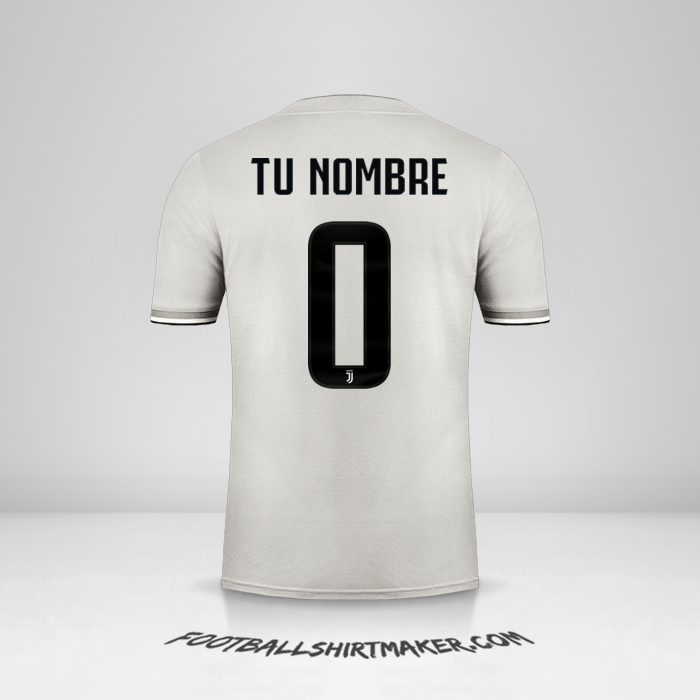 Camiseta Juventus FC Cup 2018/19 II -  tu nombre - 0