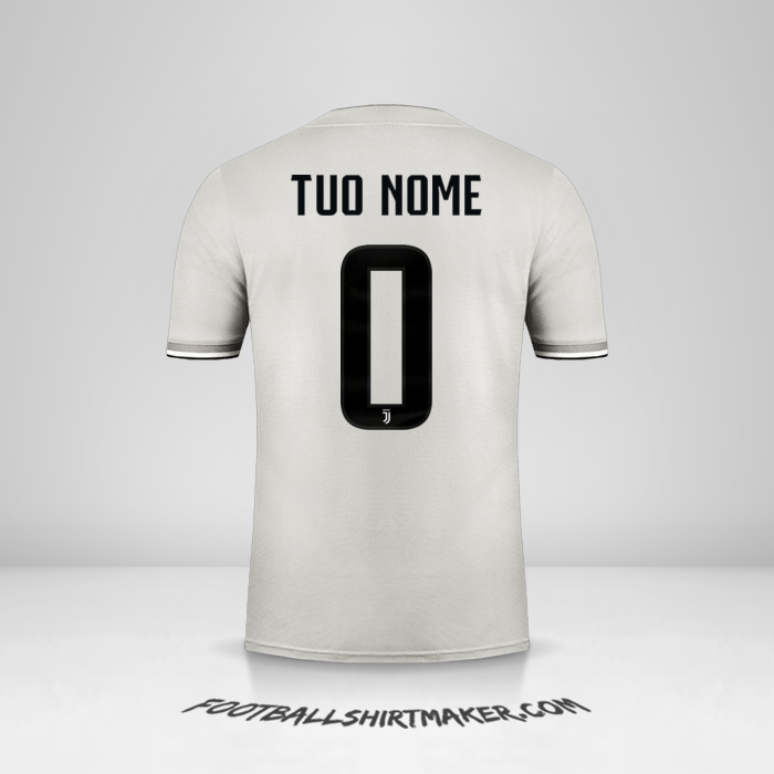 Maglia Juventus FC Cup 2018/19 II -  tuo nome - 0