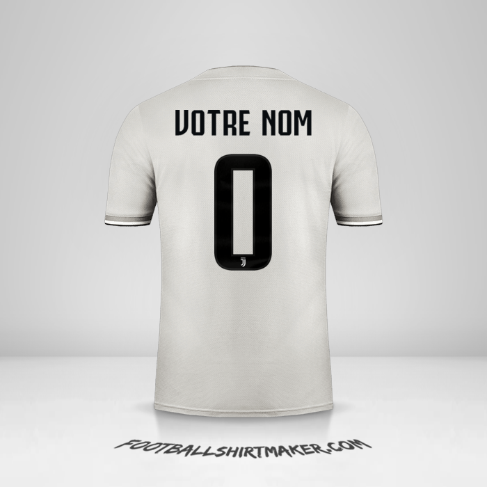Maillot Juventus FC Cup 2018/19 II -  votre nom - 0