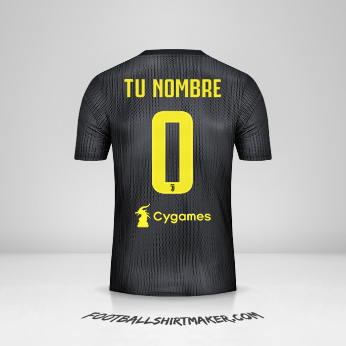 Camiseta Juventus FC 2018/19 III -  tu nombre - 0