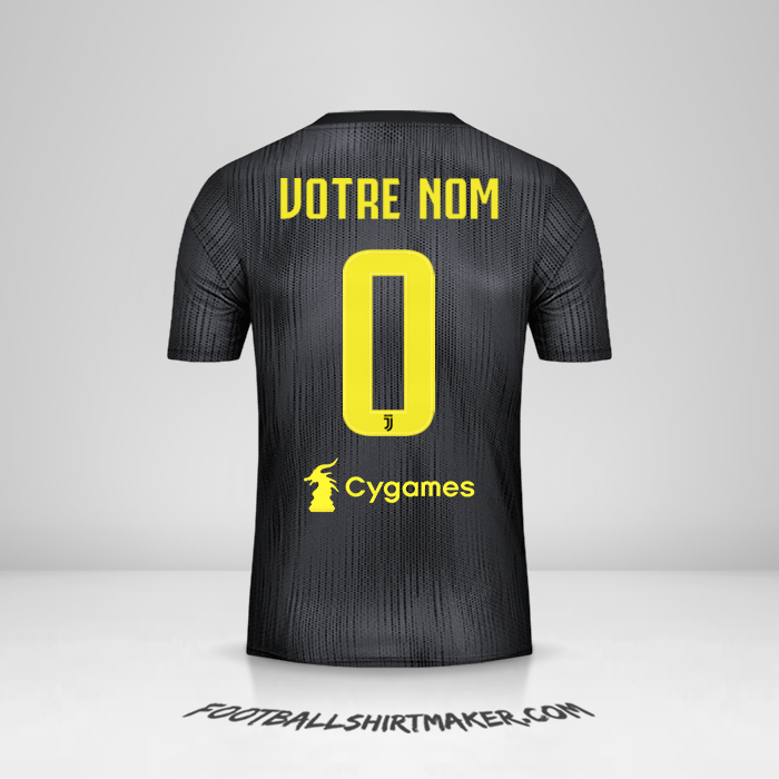 Maillot Juventus FC 2018/19 III -  votre nom - 0