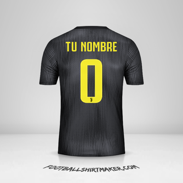 Camiseta Juventus FC Cup 2018/19 III -  tu nombre - 0