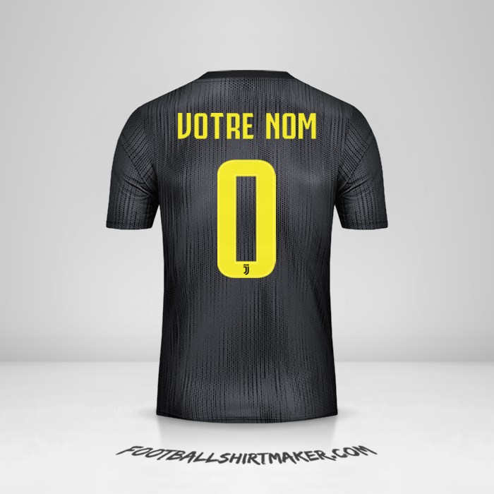 Maillot Juventus FC 2018/19 III Cup -  votre nom - 0