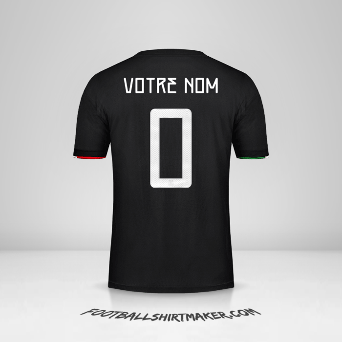 Maillot Mexique 2019 -  votre nom - 0