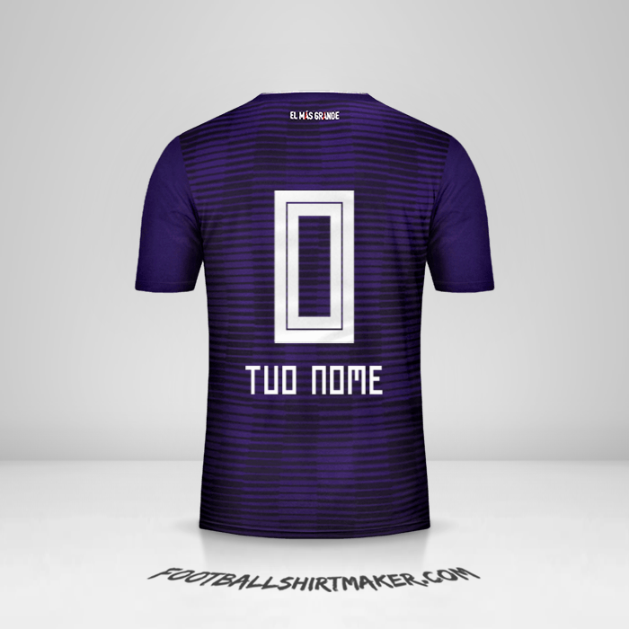 Maglia River Plate 2018 II -  tuo nome - 0