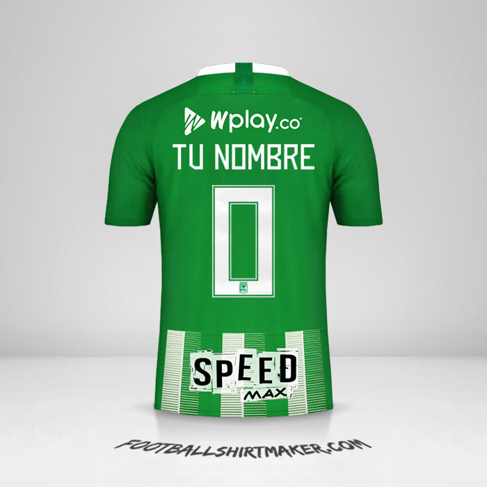 Camiseta Atletico Nacional 2019 -  tu nombre - 0