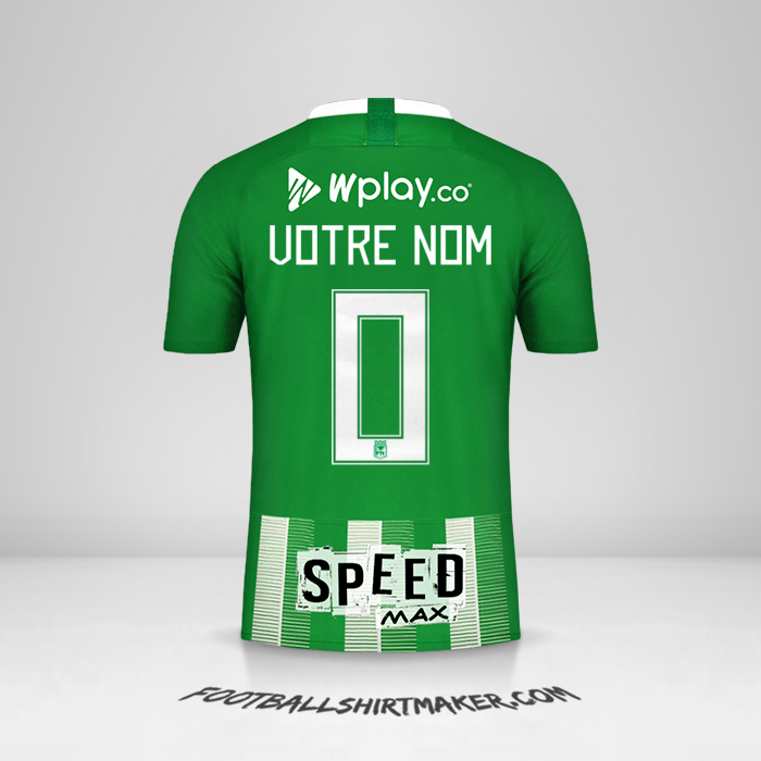 Maillot Atletico Nacional 2019 -  votre nom - 0