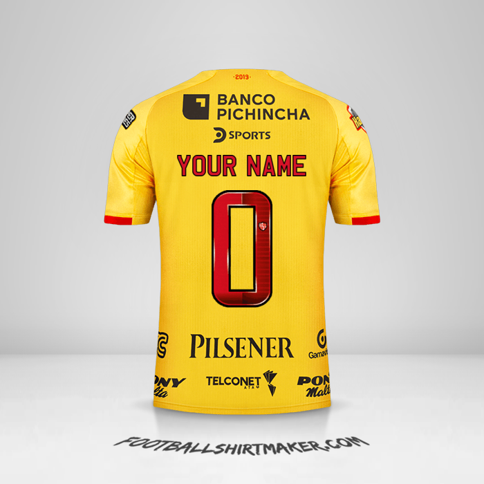 Jersey Barcelona SC 2019 -  your name - 0