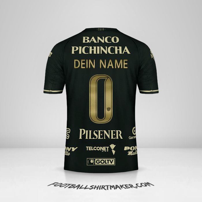 Trikot Barcelona SC 93 Años -  dein name - 0