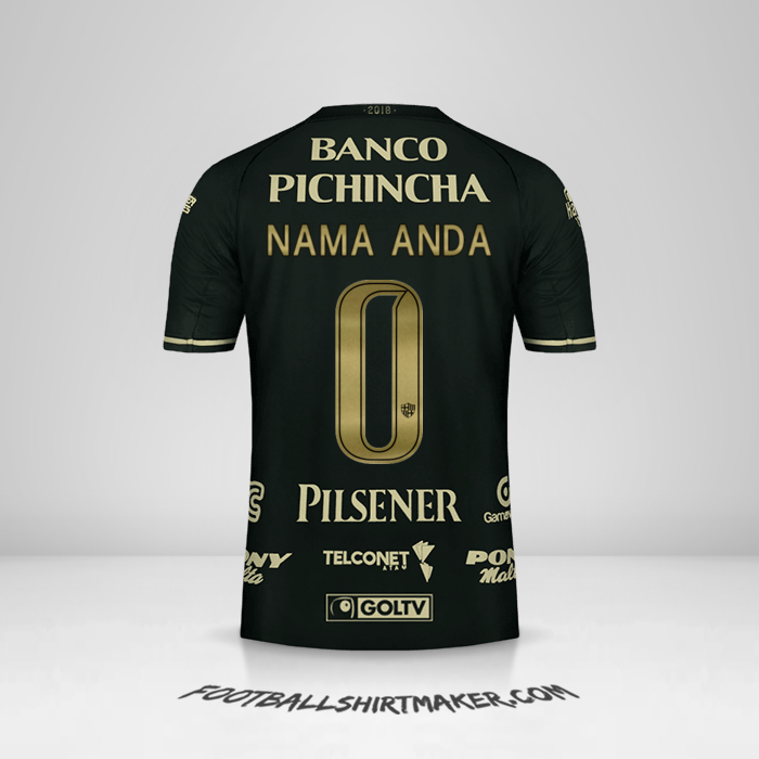 Jersey Barcelona SC 93 Años -  nama anda - 0