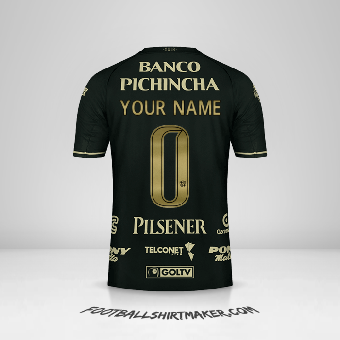 Jersey Barcelona SC 93 Años -  your name - 0