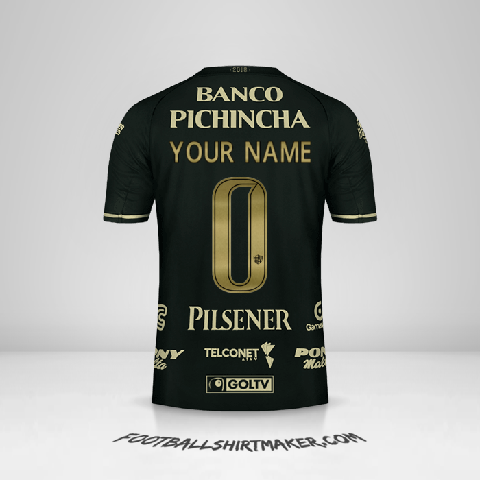 Jersey Barcelona SC 93 Años -  your name - 0