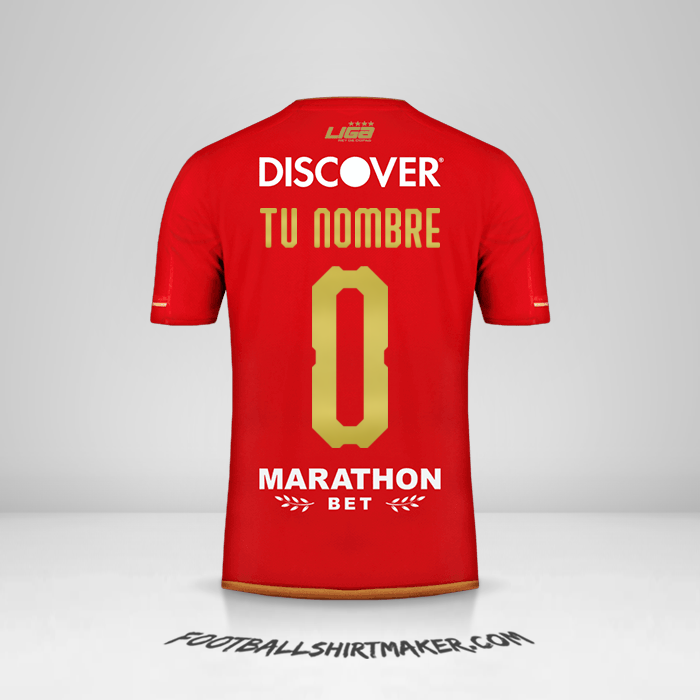Camiseta Liga de Quito 2019 II -  tu nombre - 0