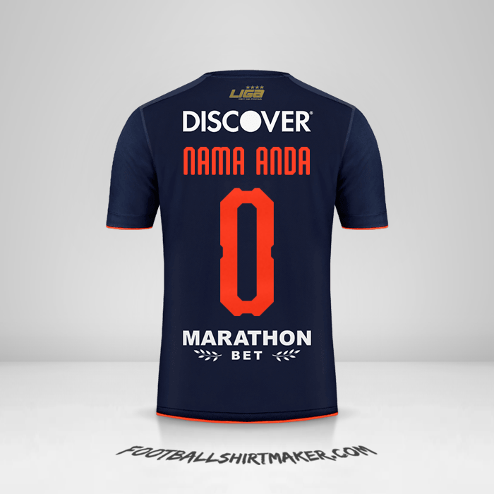 Jersey Liga de Quito Copa 2019 -  nama anda - 0